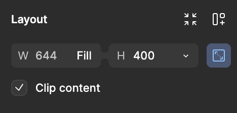 Lock Aspect Ratio во включенном состоянии