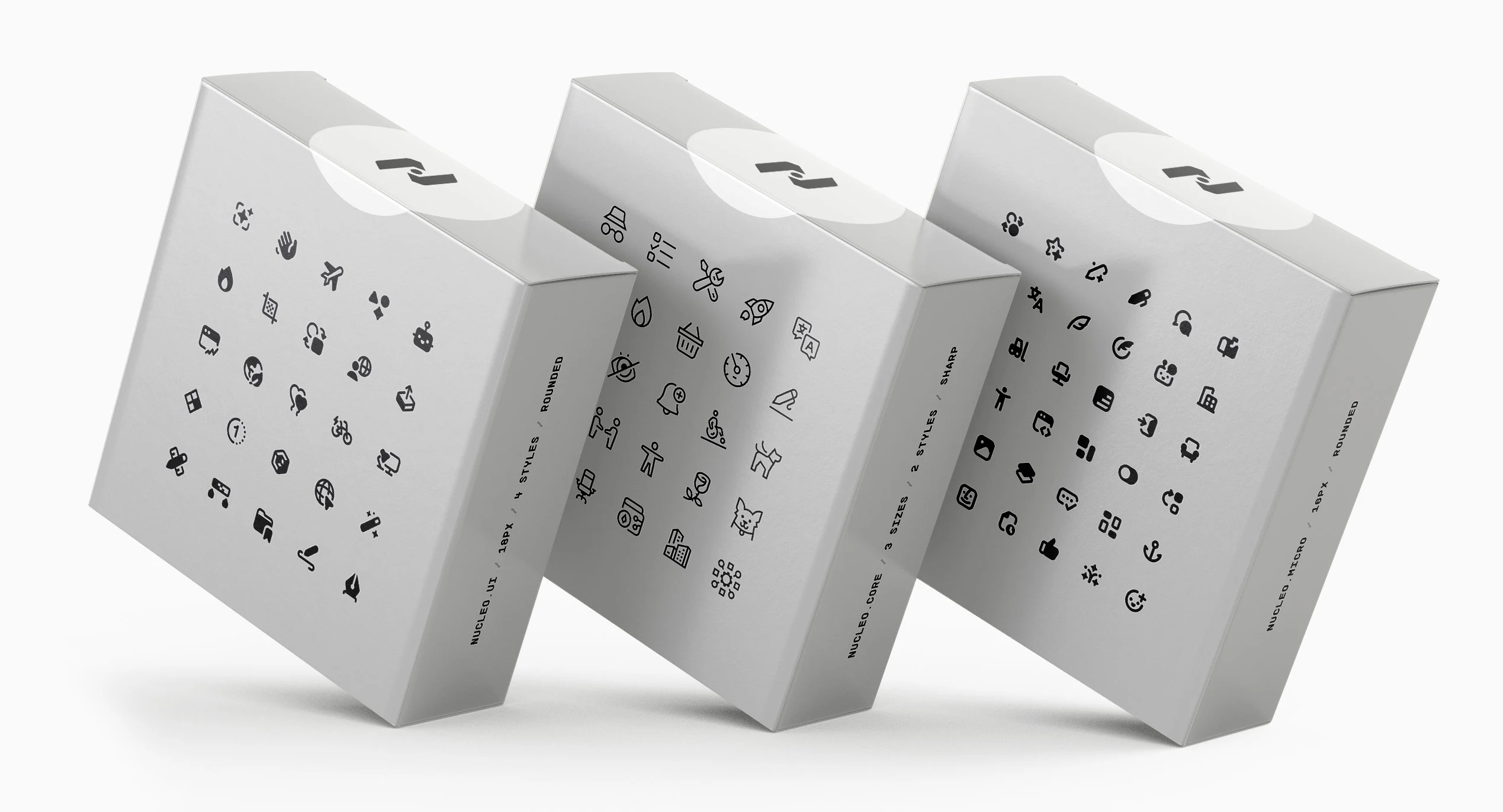 Также у Nucleo есть свои платные паки иконок