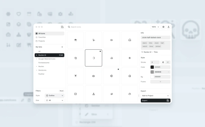Как работать с иконками в UI- и веб-дизайне: виды иконок, правила, размеры и органайзеры
